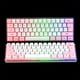 thumbnail image 4 of Teclado Mecánico con Cable Bearachild 61 Teclas Rosa, 4 of 6