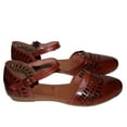thumbnail image 2 of Arles Shoes Shedron HP1121 Leather Cut Out Sandal NWOB (MEX 25 / US 6), 2 of 4