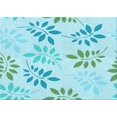 thumbnail image 1 of Ahgly Company Indoor Rectangle Patterned MediumTurquoise Green Area Rugs, 2' x 3', 1 of 6