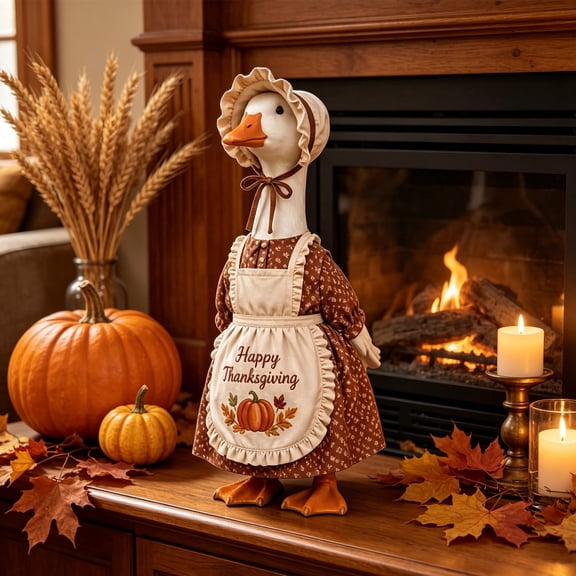 XGFHYJEH Thanksgiving Porch Goose Outfits Clearance , Porch Goose Clothes for Porch Goose, Porch Goose Accessories, Goose Costume Clothing for Outdoor Outside Front Porch Garden Yard Lawn