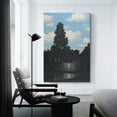 thumbnail image 3 of Belgian Surrealist Artists Rene Magritte Empire of Light Poster Posters Wall Art Painting Canvas Gift Living Room Prints Bedroom Decor Poster Artworks 20x30inch(50x75cm), 3 of 6