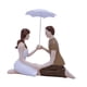 thumbnail image 5 of Figura de pareja creativa de niño y niña, artesanía decorativa, estatua de pareja sosteniendo Arrodillado, 5 of 9