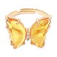 thumbnail image 2 of Pendientes para mujer, regalos para mujer, color transparente, anillo vivo, moda, súper inmortal, anillo de metal, pendientes, 2 of 3