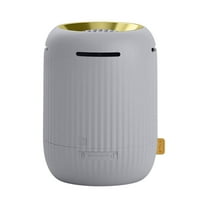 8.26" Plastic Aromatherapy Incense Box - Mosquito Repellent Ash Catcher for Indoor/Camping (Pink/Green/Yellow/Gray)