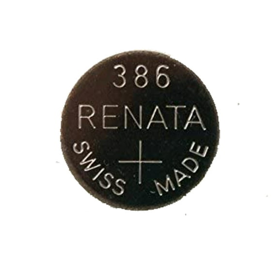 1 x Renata 386 Swiss Made Lithium Coin Cell Battery SR43W