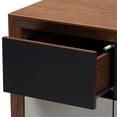 thumbnail image 3 of Baxton Studio Svante Mid-Century 6-Drawer Wood Chest in Brown and Multi, 3 of 9
