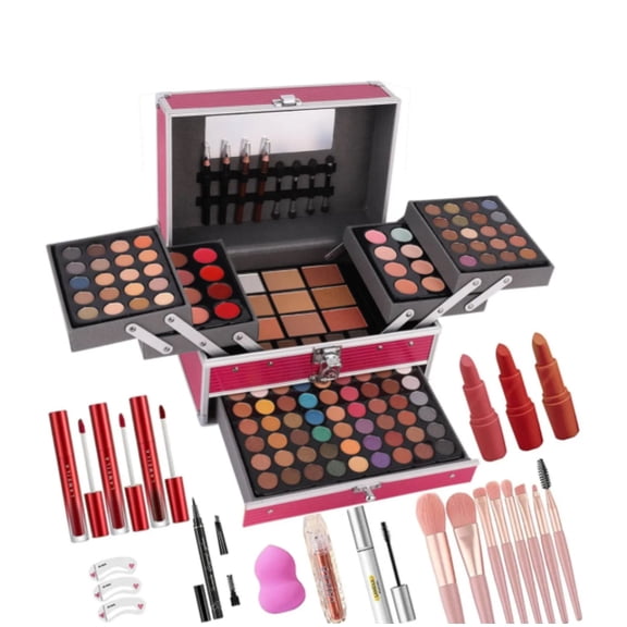 Caja De Maquillaje Femenino Integrado De 132 Colores