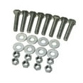 thumbnail image 4 of Dock Hardware 1/2" x 3" Galvanized Carriage Bolt Set (Pack of 8), 4 of 4