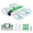 Green, variant on Contixo F15 Astro Mini Drone with 2.4" Screen Remote – Dual Camera, Live Video Display, Optical Flow Hover, One-Key Takeoff/Landing, 360° Stunts, 2 Batteries, Beginner Drone for Kids & Adults - Blue