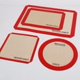 thumbnail image 4 of Silicone Baking Mat Heat-resistant Non Stick Dough Mat Pastry Mat for Kitchen, 4 of 10