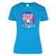 thumbnail image 1 of Playera de Mujer 1 Pza con Estampado "Por que soy su mamá" | 10 de Mayo Día de las Madres | Prenda entallada y Tela Delgada fabricada con 100% Algodón, 1 of 4