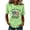 Light Green, variant on 250th Anniversary USA Shirt Womens States 250th T Shirt American Flag Graphic Tee 4 of July Top Summer Essentials Tops for Women