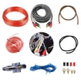 thumbnail image 4 of Car Audio Wiring Kit Subwoofer Installation Kit, Stereo Cables Woofer Wiring Kit PVC with Fuse Holder Cords, 4 of 4
