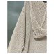 thumbnail image 3 of Jersey GORGLITTER para mujer, hueco, de ganchillo, color gris, talla M, 3 of 3