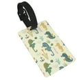 thumbnail image 3 of Daiia Seahorse Durable Luggage Tags with Secure Strap Travel ID Tags Suitcase ID Tags Bag Identification Tags - Easy Identification for Men and Women, 3 of 8
