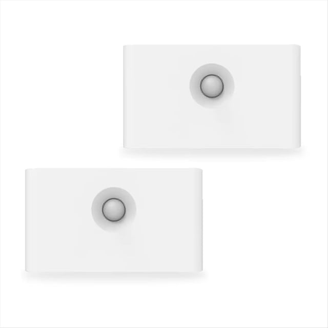 Luz LED Inteligente con Sensor de Movimiento Recargable, Protección Ocular, Lámpara de Noche para Dormitorio, Pasillo, Iluminación de Gabinete, 2 Piezas