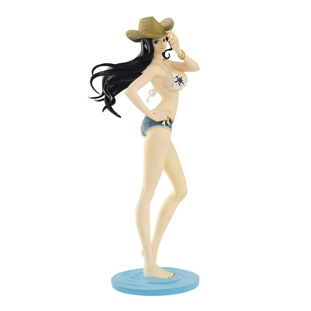 one piece nico robin purple glitter and glamours statue
