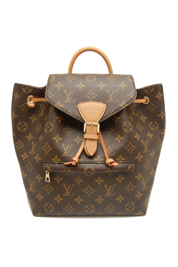 Pre-Owned LOUIS VUITTON Louis Vuitton Monogram Montsouris NMPM M45501 Backpack Brown Women's...