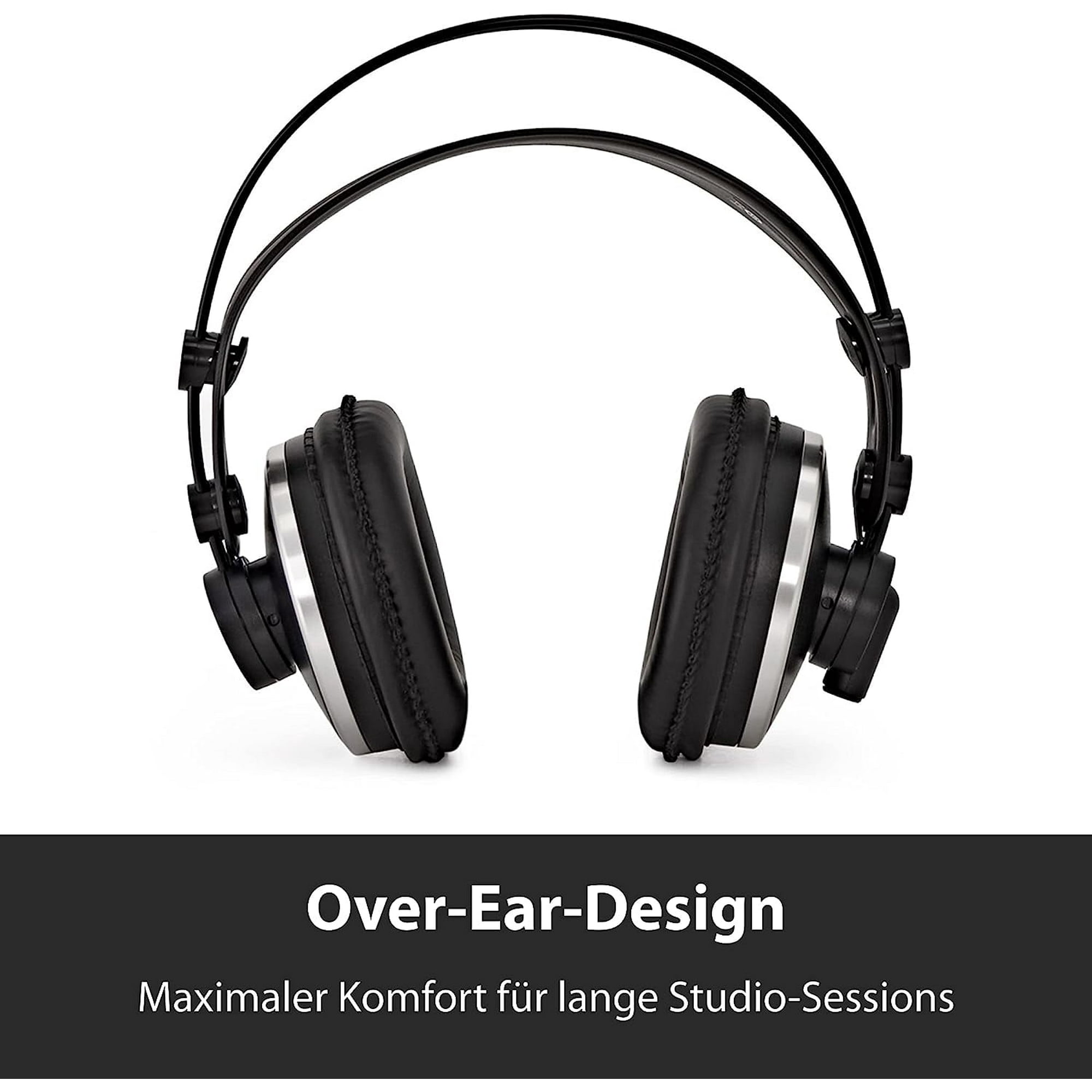 AKG K271 MKII Headphone - Stereo - Mini XLR - Wired - 55 Ohm - 16 Hz 28 kHz - Gold Plated Connector - Over-the-head - Binaural - Circumaural
