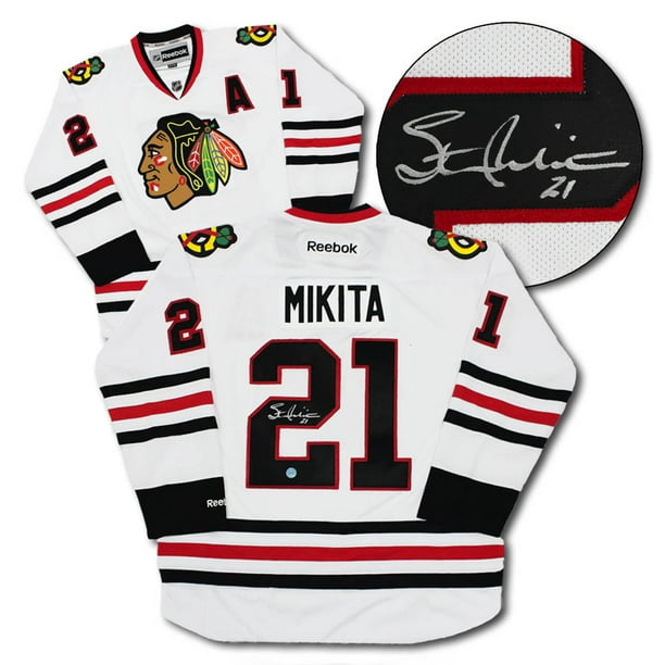 Stan Mikita Chicago Blackhawks Autographed Signed White Fanatics Jersey