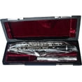 thumbnail image 4 of Funion Piccolo Set C Key Ebonite Body Cupronickel Head and Keys Silver Plated Keys With Case Cloth Grease Rod, 4 of 9