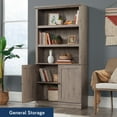thumbnail image 2 of Sauder Miscellaneous Storage Library Laurel Oak finish, 2 of 16