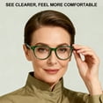 thumbnail image 6 of 2.0 Reading Glasses for Men and Women, Eyeglasses, Computer Eye Glasses, Green, 6 of 7