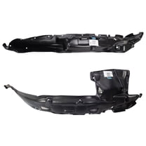 TRQ Front Inner Fender Liner Set Fits Select 2000-2006 Toyota Tundra TO1248124 TO1249124