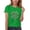 Green(11), variant on Pileajo Kids St Patrick's Day Shirts Short Sleeve Round Neck Shamrock Graphic Printed Tees Boys Girls Summer Tops