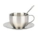 thumbnail image 4 of Taza de café portátil de doble pared, reutilizable, de acero inoxidable, recipiente para vasos de Metal, taza de agua para restaurante en casa, 4 of 9