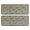 Multi Color Diamond, variant on Kitchen Rugs Sets Of 2,Teal Gold Checkerboard Checkered Pattern Anti Fatigue Kitchen Mat Rugs Non Slip Washable,Decorative Kitchen Floor Mats for Kitchen,Sink,Laundry,17"x47" 17"x47"