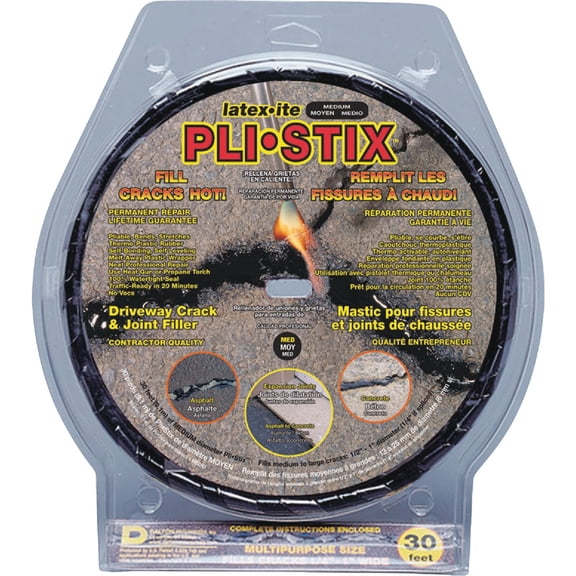 Enterprises 35099 Pli Stix 30 Ft. Asphalt And Concrete Crack Filler (3 (Pack))