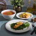 thumbnail image 2 of Gibson Elite 18 Piece Terranea Dinnerware Set - White, 2 of 6