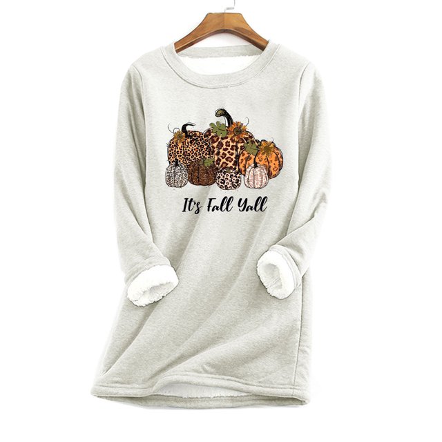 Hauts d'Automne pour Femmes Mode Décontractée Manches Longues Col Rond Blouses & Chemises Blouse pour Femmes en Solde