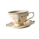 thumbnail image 5 of Tazas de café de cerámica, tazas para latte, diseño floral, decoración del hogar, taza creativa de latte y platillo, de té para uso comercial,, 5 of 8