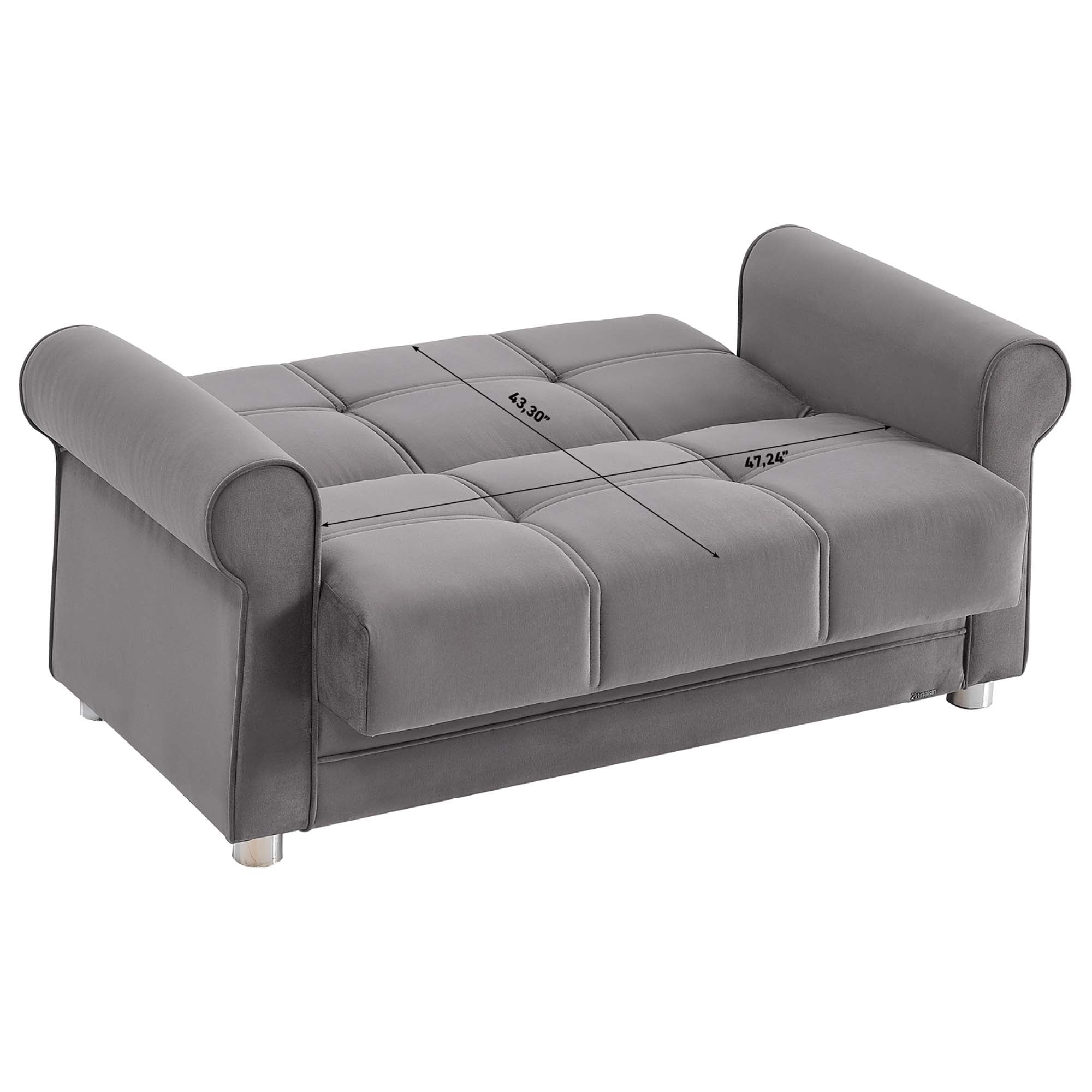 Futon with 2024 storage walmart