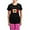 With Pink Pant, variant on CafePress - Irish Canadian Women's Dark Pajamas - Women's Short Sleeve Print T-Shirt and Pants Dark Cotton Pajama Set