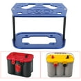 thumbnail image 1 of Plateau de Batterie en Acier Inoxydable Plateau de Batterie de Remplacement Plateau de Batterie en Acier Inoxydable Tenir pour Optima 34/78 Batterie Rouge Jaune Haut, 1 of 8