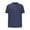 Navy Shirts for Men, variant on Mens Summer T-Shirt Tops Semi Formal Turndown Shirt with Pocket Buton Slit Neck Solid Color Short Sleeve Shirts Navy S
