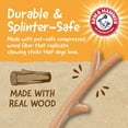 thumbnail image 3 of Arm & Hammer, Barkies for Moderate Chewers, Dental Toy for Dogs, Tree Branch, Bacon, 1 Toy, 3 of 5