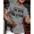 thumbnail image 2 of Gymish Weak From Strong Workout T-Shirt for Men – Funny Gym Shirt, Mens Fitness Tee, Motivational Workout Clothes, Athletic Gym Wear, 2 of 6
