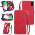 thumbnail image 1 of Funda billetera anti-golpes para GANGXUN iPhone X / XS , ideal para día a día y trabajo, 1 of 5