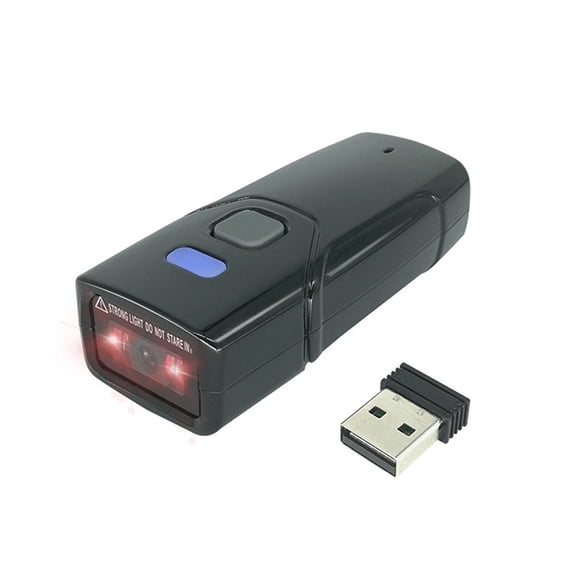 Portable Bluetooth Wireless Scanner Express Mobile Phone Portable Scanner Inventory 1D 2D Barcode Scanner ,Easy to Operate