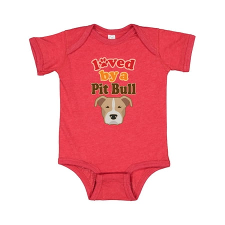 

Inktastic Pit Bull Terrier Dog Lover Gift Baby Boy or Baby Girl Bodysuit