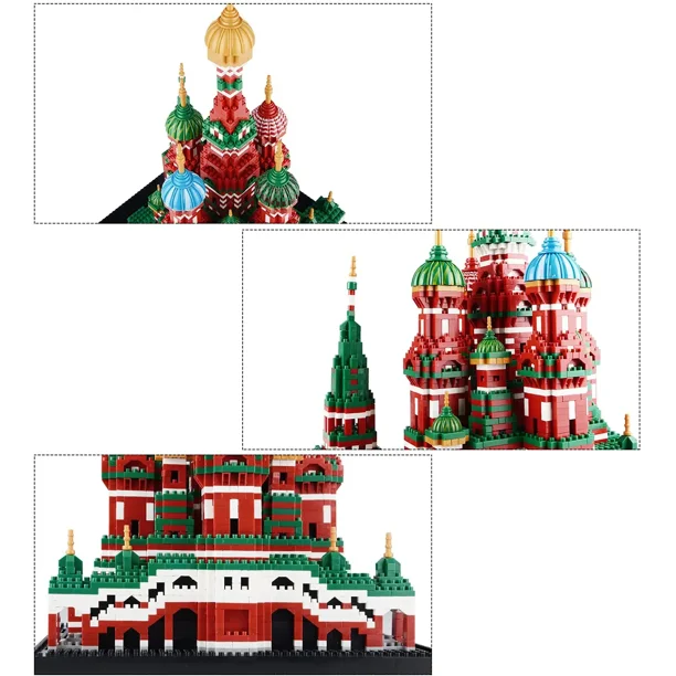 Kit De Construcción Catedral De St. Paul – 7053 Piezas, Mini Bloques, Para Adultos Y Niños