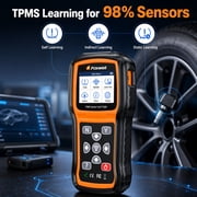 Foxwell T1000 Car TPMS Reset Tire Pressure Sensor Activate Program-ming Scan Tool, Key Fob Testing, Lifetime Free Update