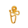thumbnail image 1 of WREESH Clip On Nose Rings For Women Non-Pierced Nose Hoop Ring Adjust Nose Cuff, 1 of 1