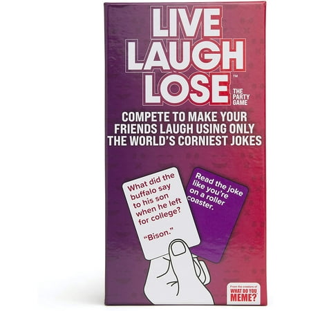 Live Laugh Lose Adult Party Game by What Do You Meme?