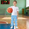 thumbnail image 6 of joogoo Baseball Polka Dot Boys' Sweatpants Jogger Pants 3T, 6 of 8