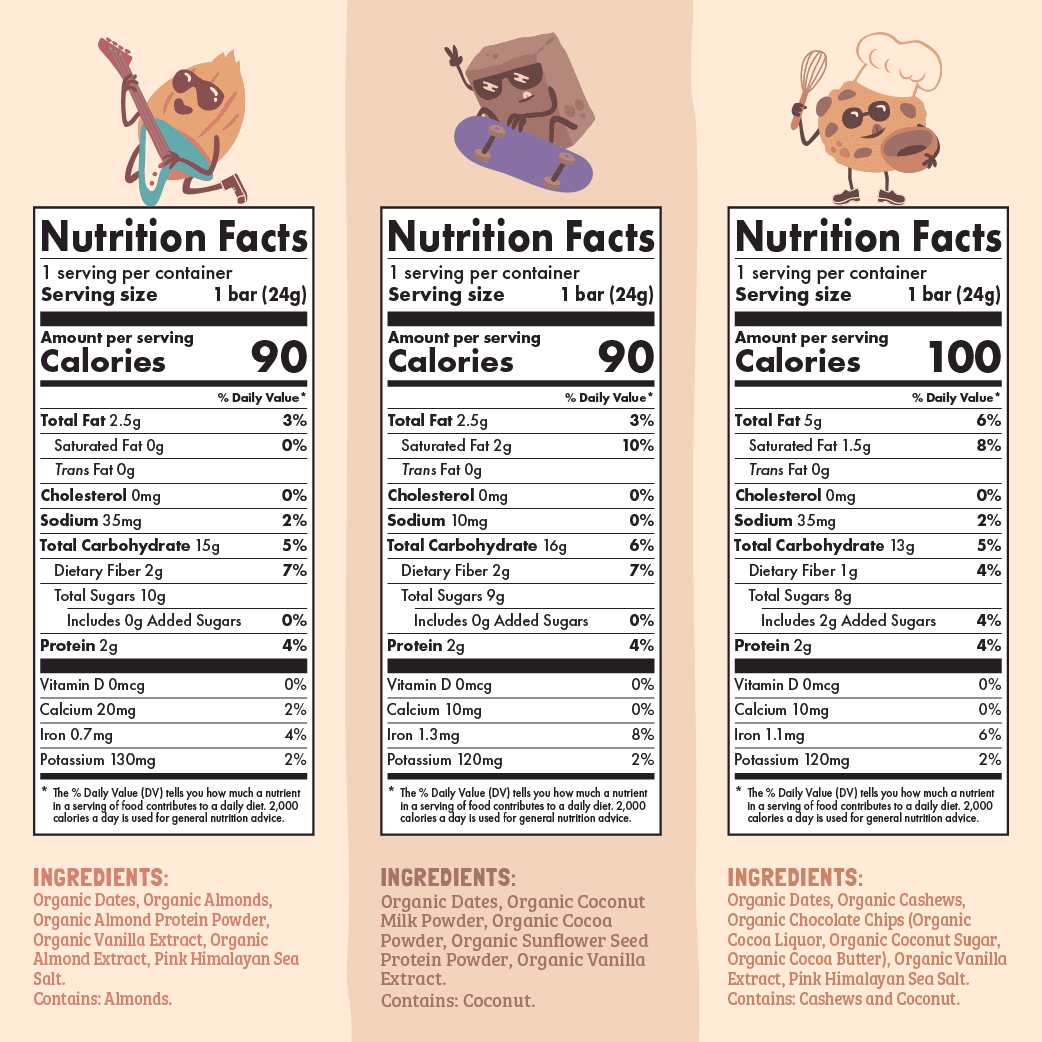 Skout Organic Kids Snack Dessert Variety Pack - 3 Flavors - 18 Pack